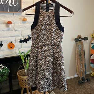 H&M women’s dress - multi print - size 2/eur 32